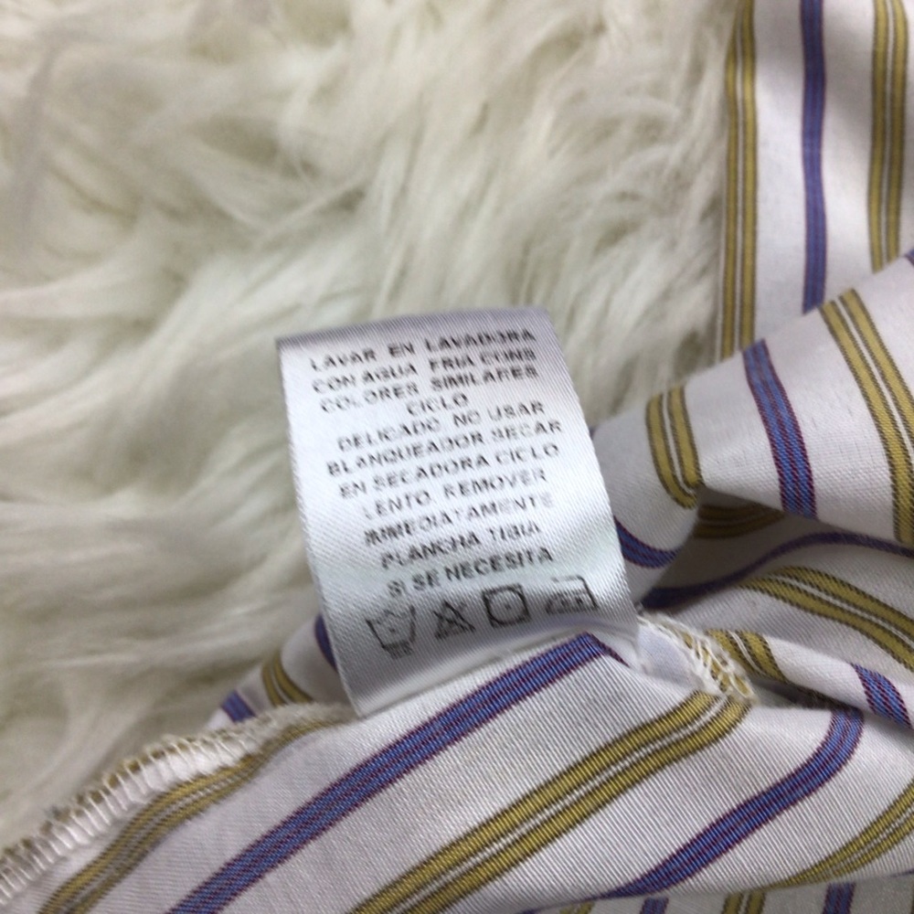 Vtg Roper Pearl Snap Striped Western Rodeo - Picture 6 of 7
